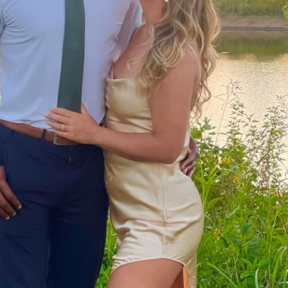 Champagne cocktail dress